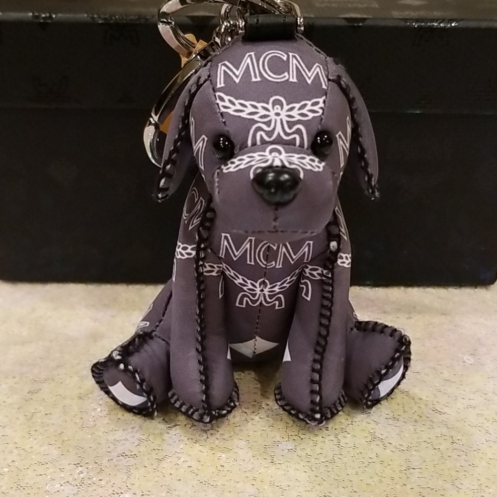 MCM Puppy Dog Keychain